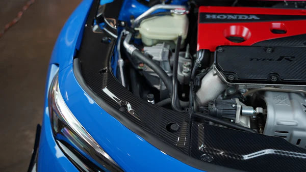 APR Performance Carbon Fiber Side Radiator Cooling Plates Shrouds - Honda Civic FL5 Type R (2023+)