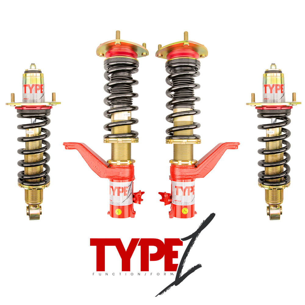 18100201 - Function & Form Honda Civic ES/EM2 (2001-2005) Type 1 Coilovers Kit - View 1