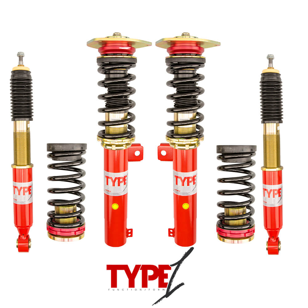 15500911 - Function & Form Volkswagen MK6 Jetta (2011-2018) Type 1 Coilovers Kit w/ Front Clamp Diameter ~55mm - View 1