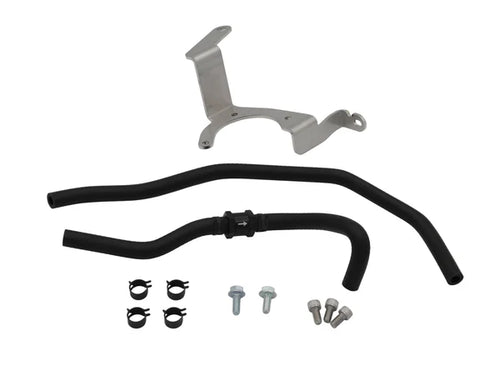 PRL Motorsports Helix Air Oil Separator AOS - Silver - Honda Civic 1.5T & Si (2016-2021)