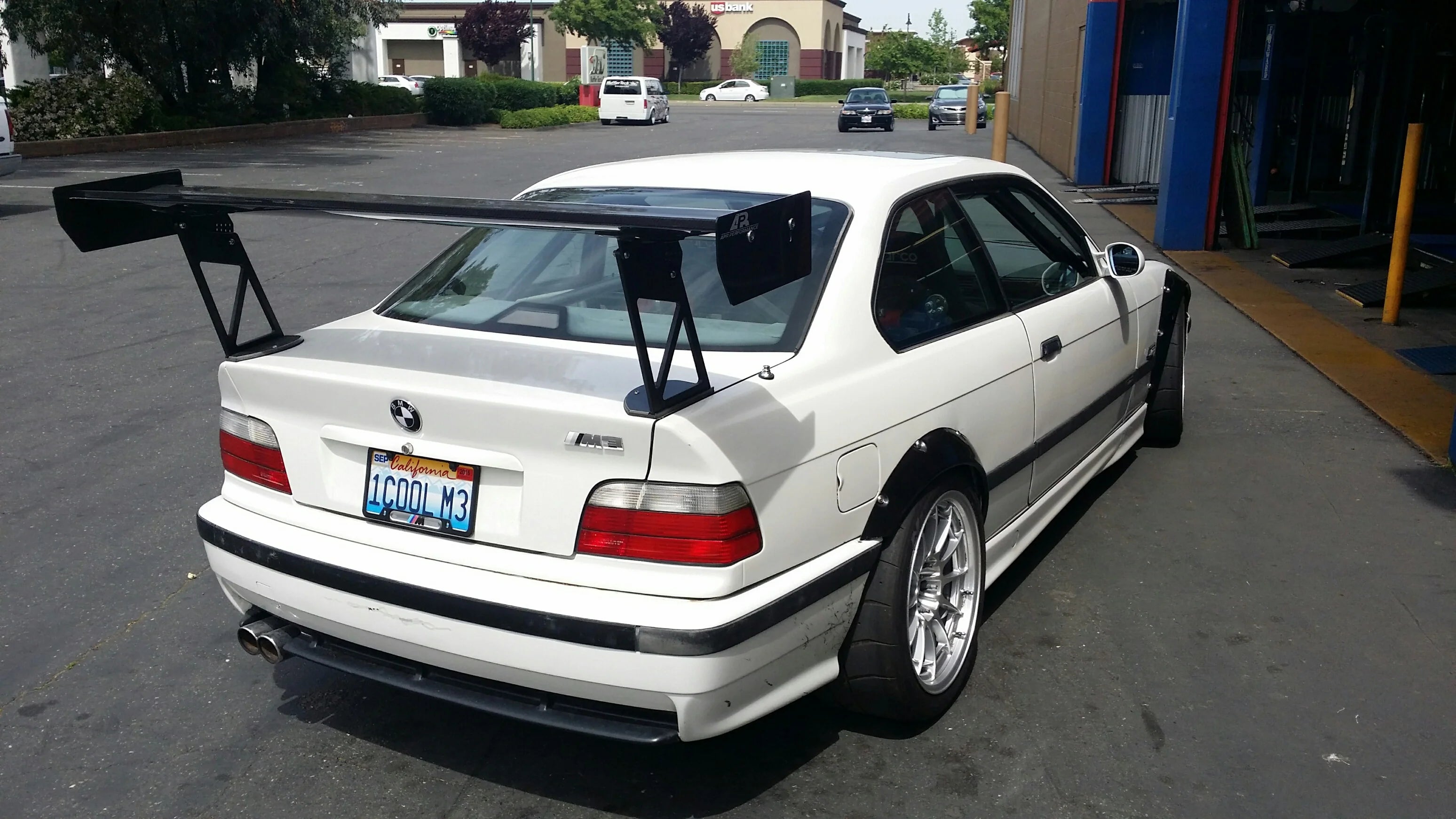 APR Performance 61" Carbon Fiber GT-250 Spoiler - BMW E36 Coupe & M3