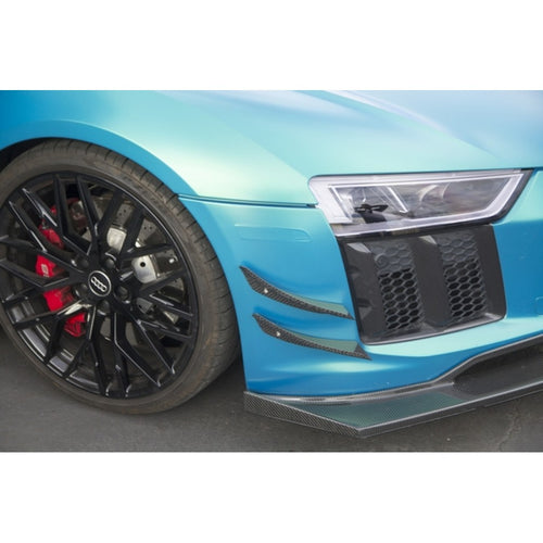 APR Performance Carbon Fiber Front Bumper Canards - Audi R8 (2016-2018)