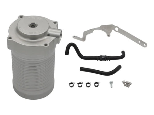 PRL Motorsports Helix Air Oil Separator AOS - Silver - Honda Civic Type-R FK8 (2017-2021)