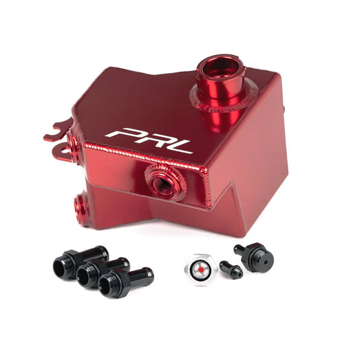 PRL Motorsports Red Coolant Overflow Reservoir Expansion Tank - Honda Civic 1.5T (2016-2021)