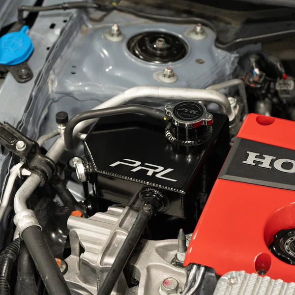 PRL Motorsports Red Coolant Overflow Reservoir Expansion Tank - Honda Civic Type-R FK8 FL5