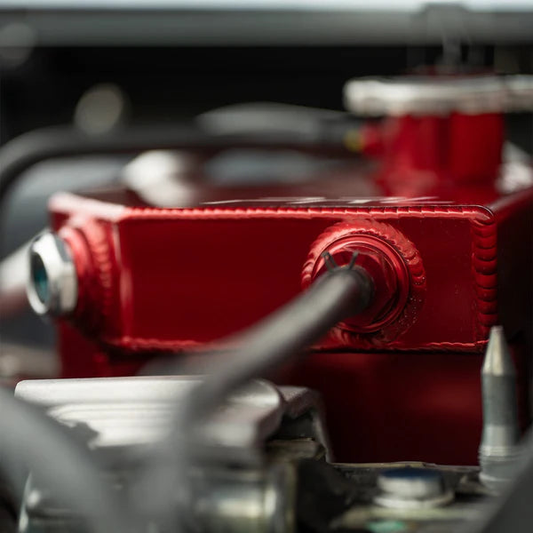 PRL Motorsports Red Coolant Overflow Reservoir Expansion Tank - Honda Civic Type-R FK8 FL5
