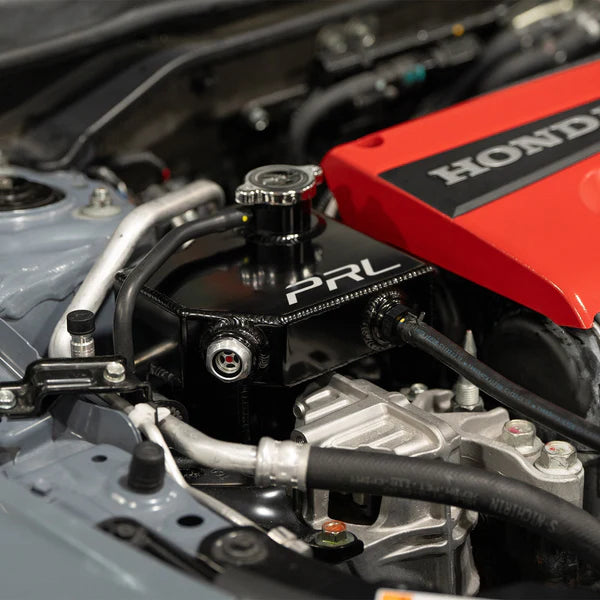 PRL Motorsports Black Coolant Overflow Reservoir Expansion Tank - Acura Integra Type-S (2024+)