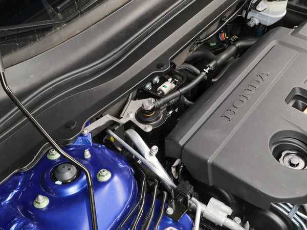 PRL Motorsports Helix Air Oil Separator AOS - Silver - Honda Accord 2.0T (2018-2022)