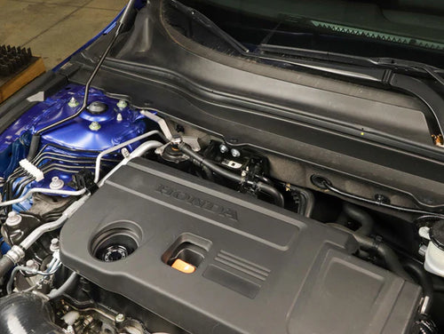 PRL Motorsports Helix Air Oil Separator AOS - Silver - Honda Accord 2.0T (2018-2022)