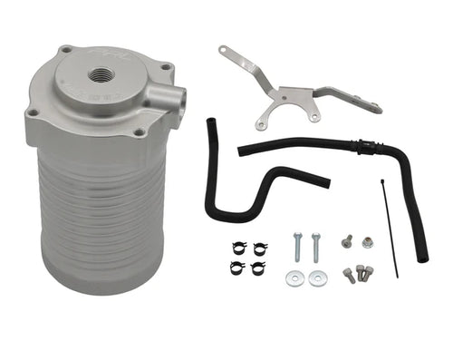 PRL Motorsports Helix Air Oil Separator AOS - Silver - Honda Accord 2.0T (2018-2022)