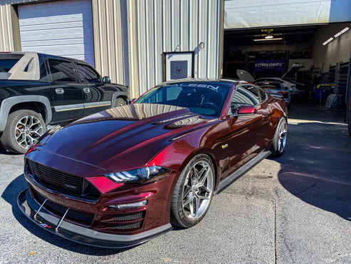 APR Performance Carbon Fiber Front Splitter - Ford Mustang Saleen (2018-2020)