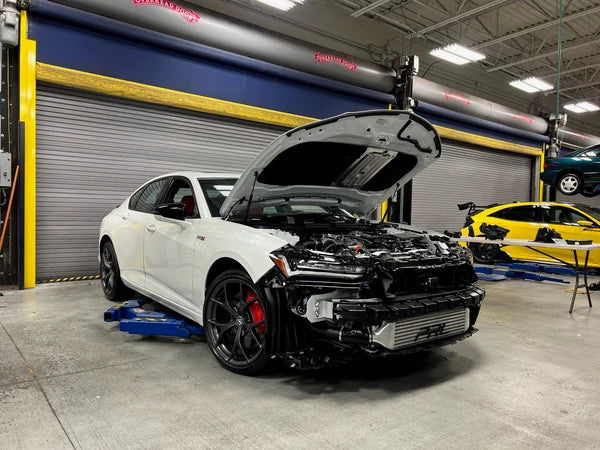 PRL Motorsports Black Intercooler Upgrade Kit - Acura TLX Type-S (2021+)