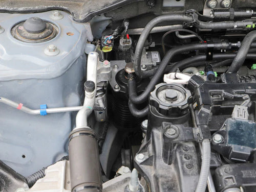 PRL Motorsports Helix Air Oil Separator AOS - Silver - Honda Civic & Si 1.5T (2022+)