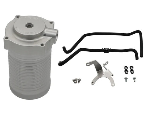 PRL Motorsports Helix Air Oil Separator AOS - Silver - Honda Civic & Si 1.5T (2022+)