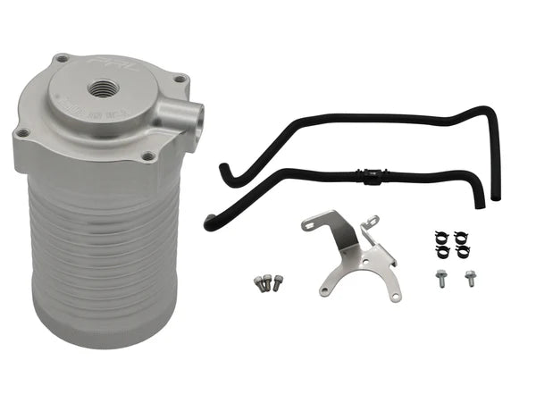 PRL Motorsports Helix Air Oil Separator AOS - Silver - Honda Civic & Si 1.5T (2022+)