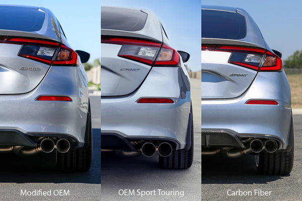 REMARK Burnt Link Loop Catback Exhaust System - Honda Civic Sport Hatchback FL2, 2.0L NA (2022+)