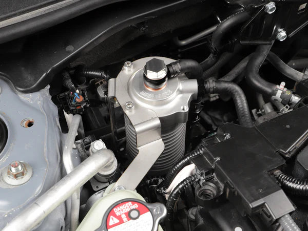 PRL Motorsports Helix Air Oil Separator AOS - Black - Honda Civic Type-R FL5