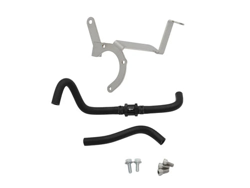 PRL Motorsports Helix Air Oil Separator AOS - Silver - Honda Civic Type-R FL5