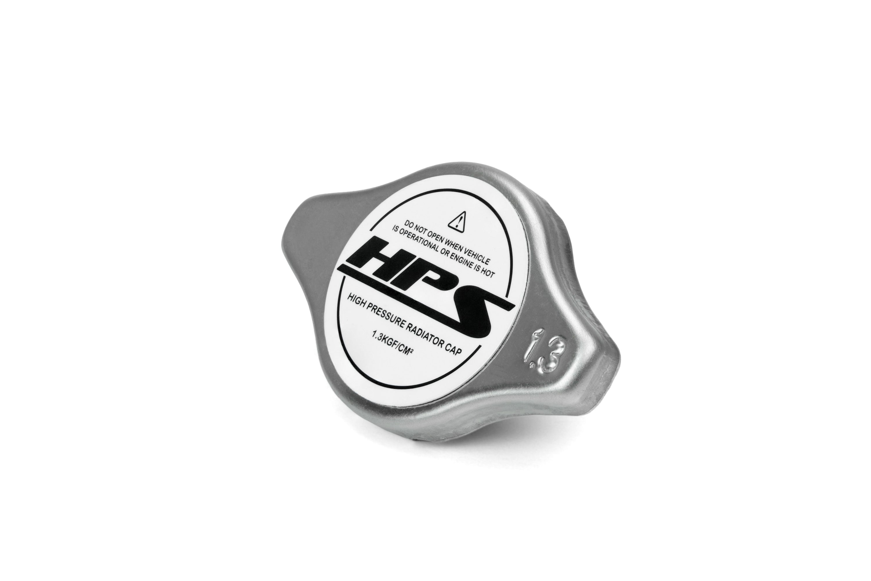 HPS High-Pressure 1.3 bar Stainless Steel Radiator Cap, Type B, Flat Valve, 2068-38N