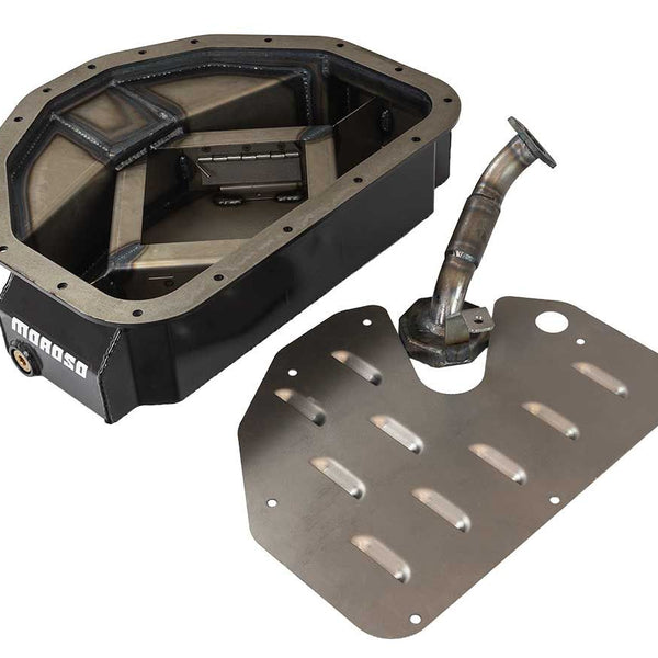 Moroso Front Sump Road Race Baffle Steel Oil Pan - Toyota Supra 1JZ 2JZ