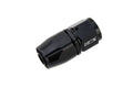 HPS Performance Straight -10 Compression Double Swivel Hose End to AN Female Aluminum Black