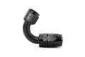 HPS Performance 120 Degree -10 Compression Double Swivel Hose End to AN Female Aluminum Black