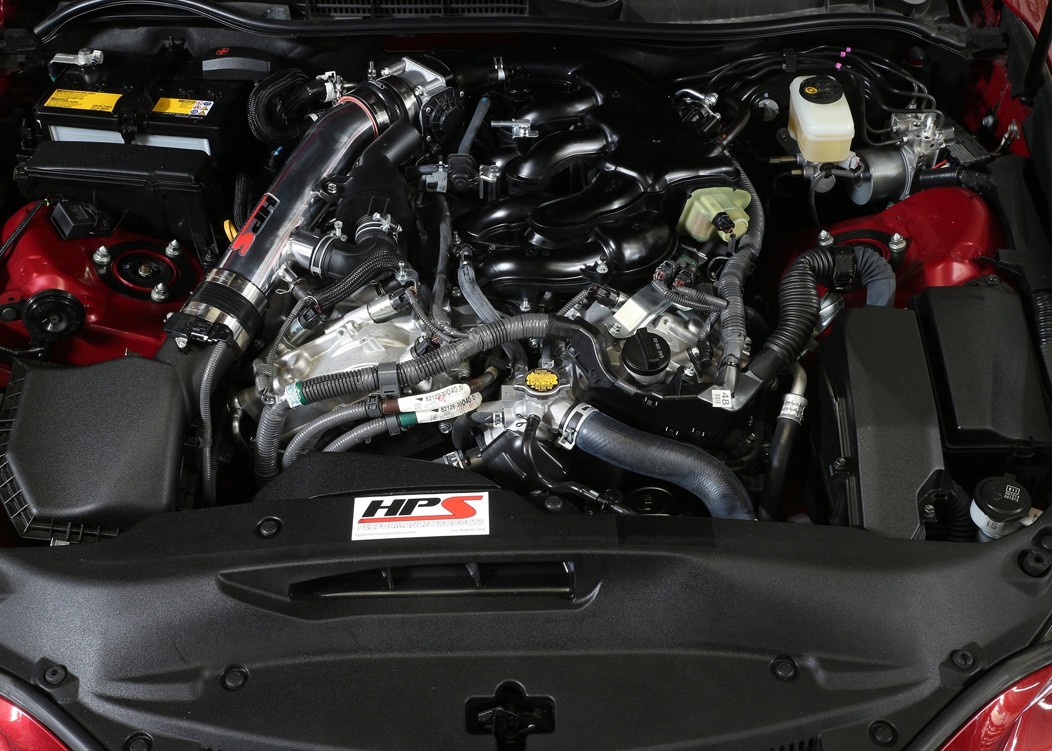 HPS Performance Post MAF Air Intake Aluminum Tube, Polished, 27-559P
