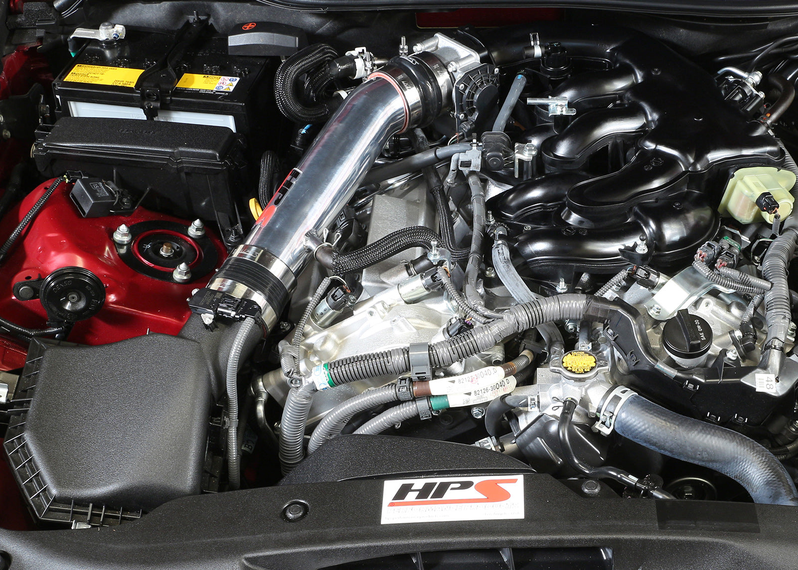 HPS Performance Post MAF Air Intake Aluminum Tube, Polished, 27-560P
