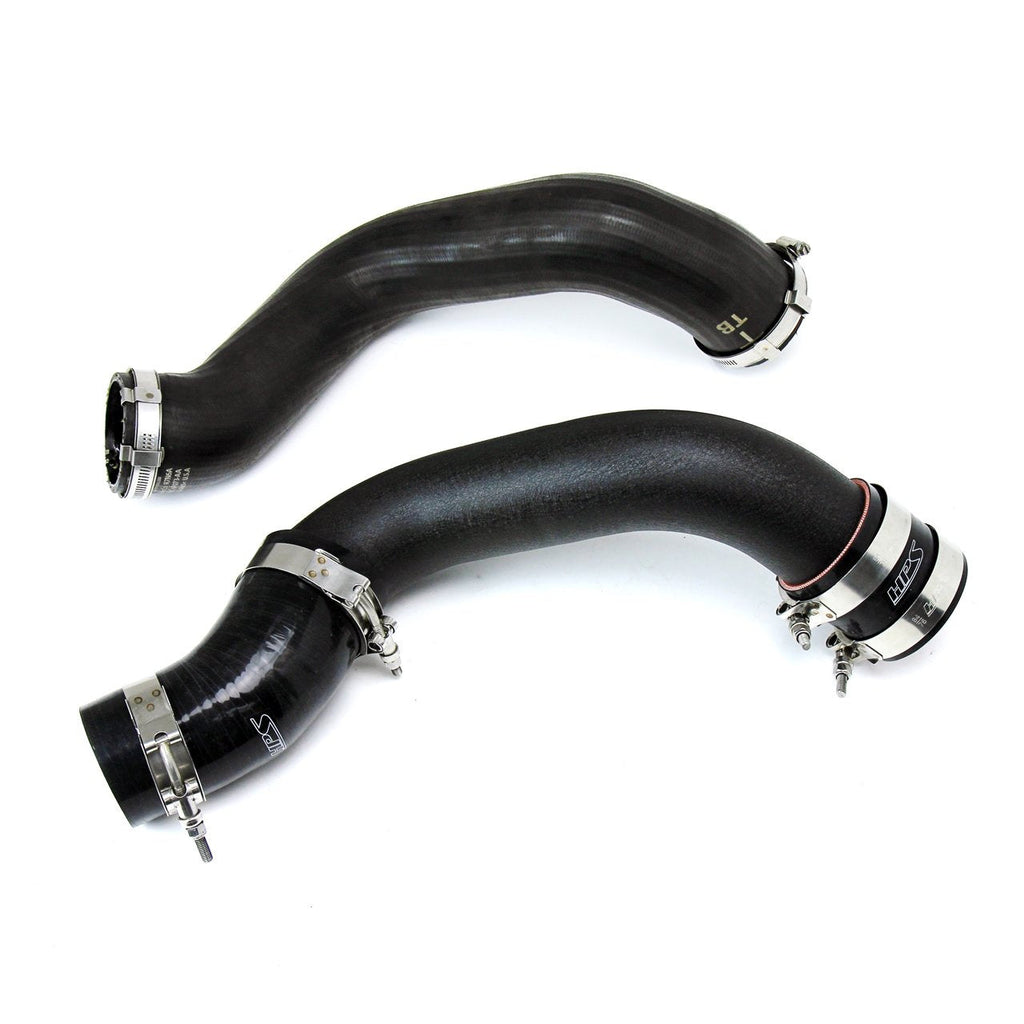 HPS Performance Intercooler Charge Pipe Kit (Cold and Hot Side) (Polished) - Ford Mustang Ecoboost - (2015-2020)
