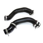 HPS Performance Intercooler Charge Pipe Kit (Cold and Hot Side) (Black) - Ford Mustang Ecoboost - (2015-2020)