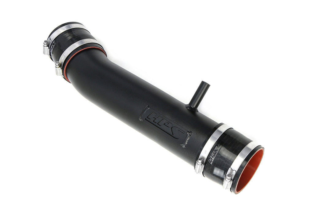 HPS Performance Air Intake Post MAF Aluminum Tube Black