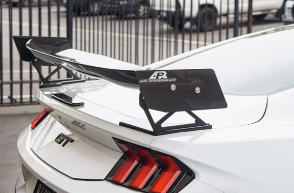 APR Performance GTC-200 Carbon Wing Spoiler w/ Cover - Ford Mustang S650 (2024+)