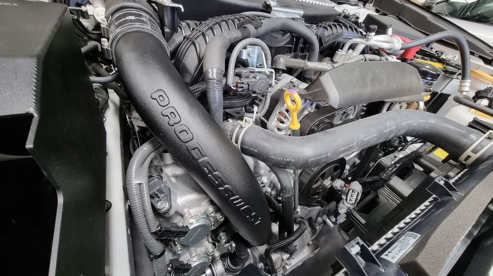 Process West TMIC Top Mount Intercooler Charge Pipe Kit - Black - Subaru WRX (2022-2023)