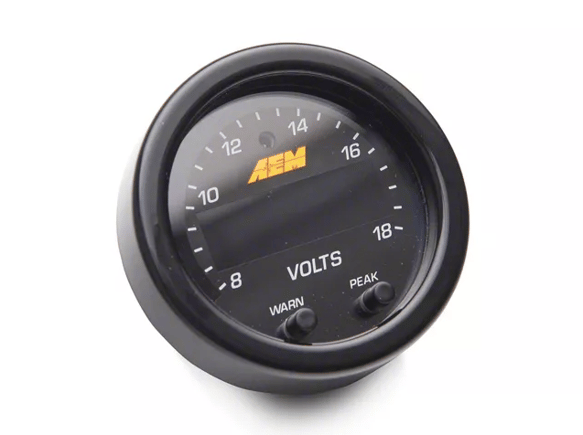 30-0303 — AEM X-SERIES VOLTAGE GAUGE KIT