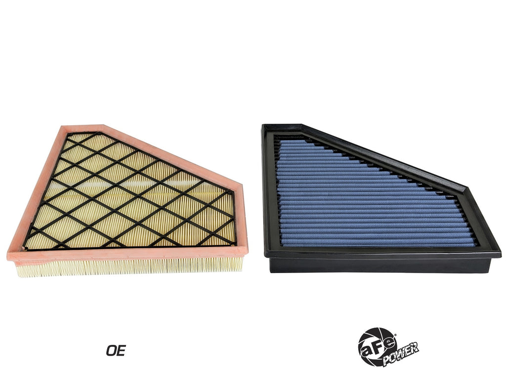 aFe Magnum FLOW OE Replacement Air Filter w/ Pro 5R Media - Cadillac ATS/CTS 2013-2019/Chevrolet Camaro 2016-2024 L4/V6