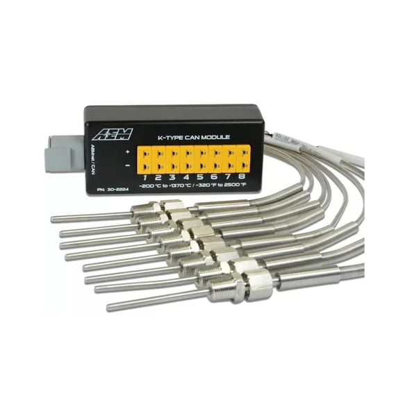 30-2224 — AEM 8 CHANNEL CAN EGT MODULE