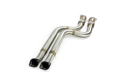 ISR Performance Series II Resonated Mid Section Only - BMW E46 Early 323/328