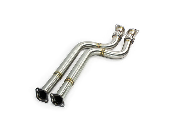 ISR Performance Series II Resonated Mid Section Only - BMW E46 Late 325/330