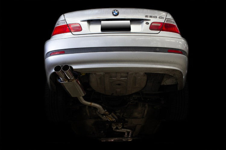 ISR Performance Series II MBSE Resonated Catback - BMW E46 Early 323i 328i