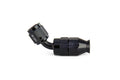 HPS Performance 45 Degree -8 Compression Teflon Hose End to AN Female for Stainless Steel Reinforced PTFE Hose Aluminum Black