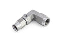 HPS Performance 90 Degree -3 Compression Teflon Hose End to AN Female for PTFE Hose Stainless Steel
