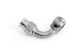 HPS Performance 90 Degree -3 Compression Teflon Hose End to AN Female with 10mm Banjo for PTFE Hose Stainless Steel