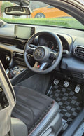 P2M Checkered Floor Mats - Toyota GR Yaris RHD (2020+)