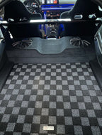Phase 2 Motortrend (P2M) Checkered Carpet Trunk Mat - Toyota Supra A90 (2019+)