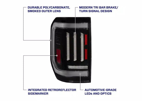 Form Lighting Sequential LED Smoked Tail Lights - Ford Maverick (2022-2024)
