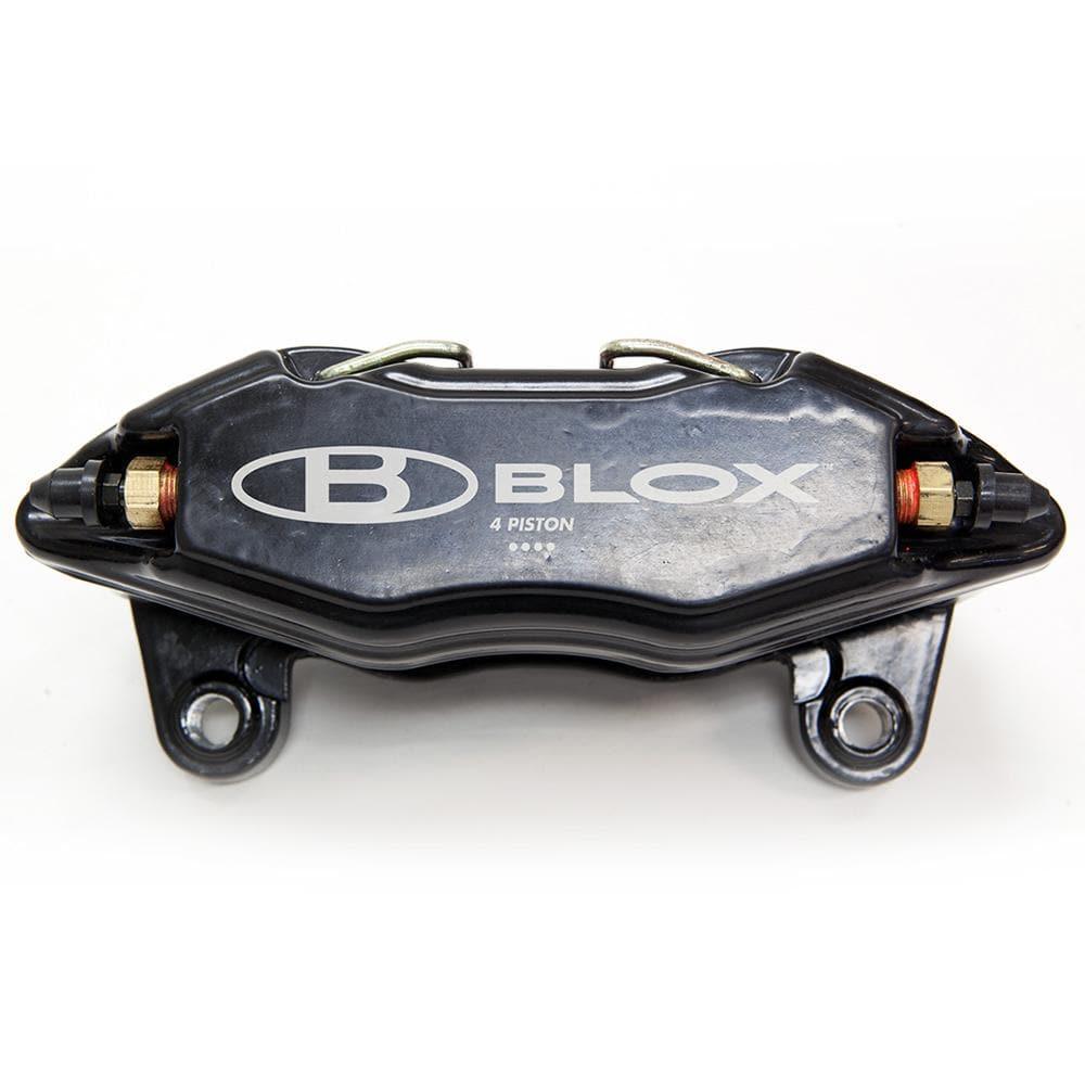 BLOX Racing Tuner Series 4-Piston Calipers with Brake Pads