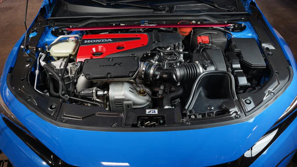 APR Performance Carbon Fiber Side Radiator Cooling Plates Shrouds - Honda Civic FL5 Type R (2023+)