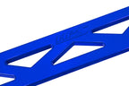 HPS Performance Aluminum Front Strut Tower Brace Bar, Blue, 42-100BL