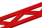 HPS Performance Aluminum Front Strut Tower Brace Bar, Red, 42-100R