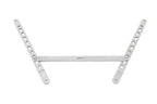 HPS Performance Aluminum Front Strut Brace Bar Polished 42-105P